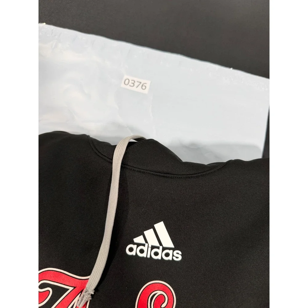 Adidas A-State Diamond Dolls Hoodie Black AEROREADY Sweatshirt Mens Medium